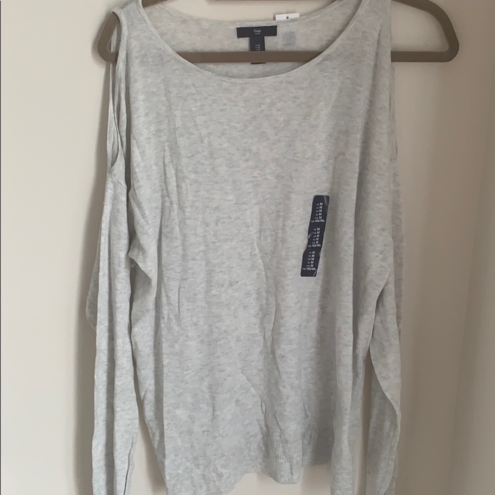 Gap thin open shoulder sweater